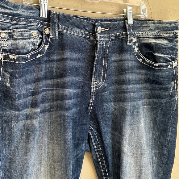 Miss me mid rise, easy boot cut size 36 women’s jeans - Picture 2 of 6